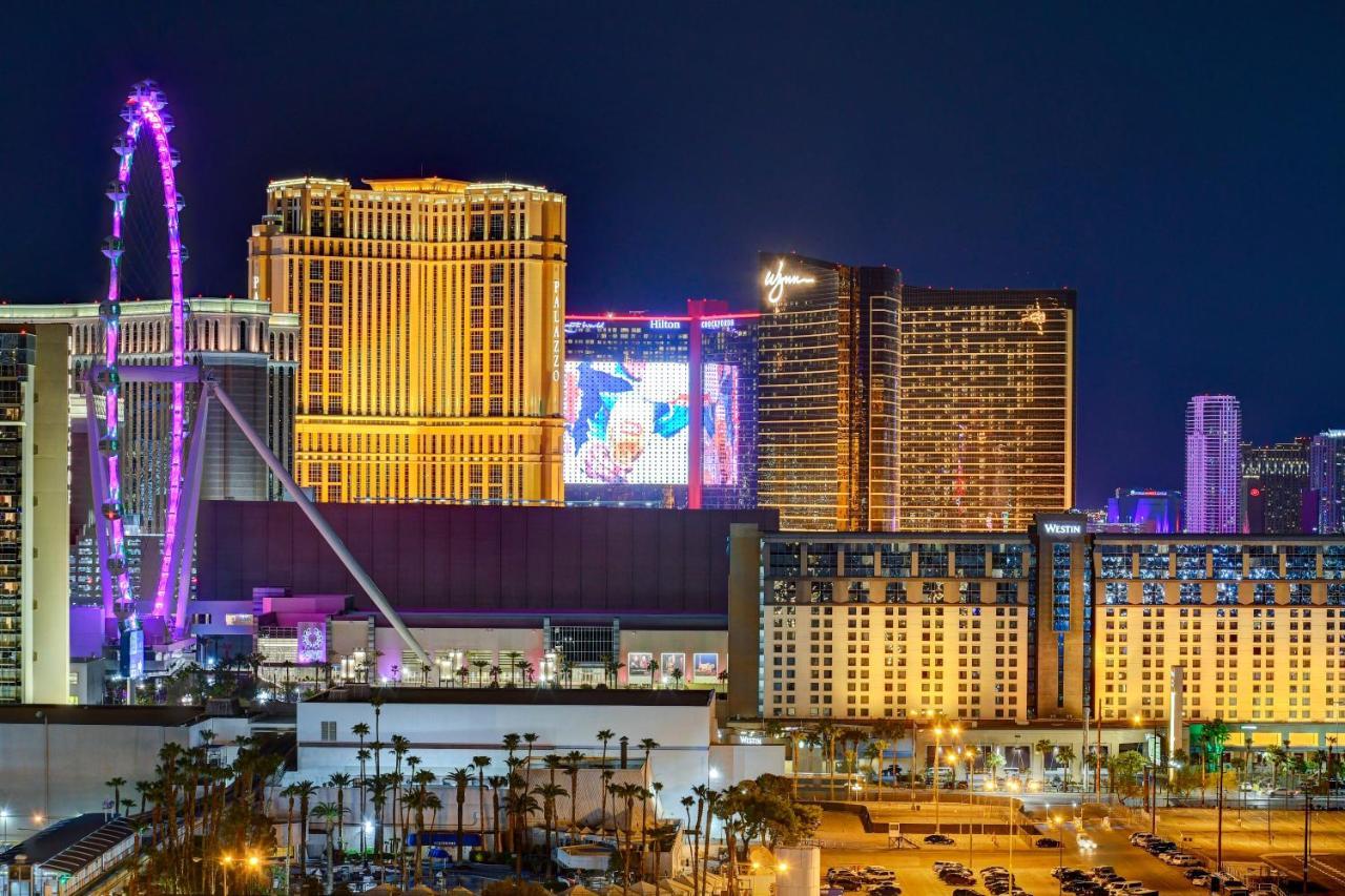 Lucky Gem Penthouse & Luxury Suites At Signature Resort, Balcony Strip View 1607 Las Vegas Bagian luar foto