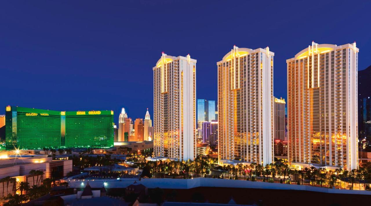 Lucky Gem Penthouse & Luxury Suites At Signature Resort, Balcony Strip View 1607 Las Vegas Bagian luar foto